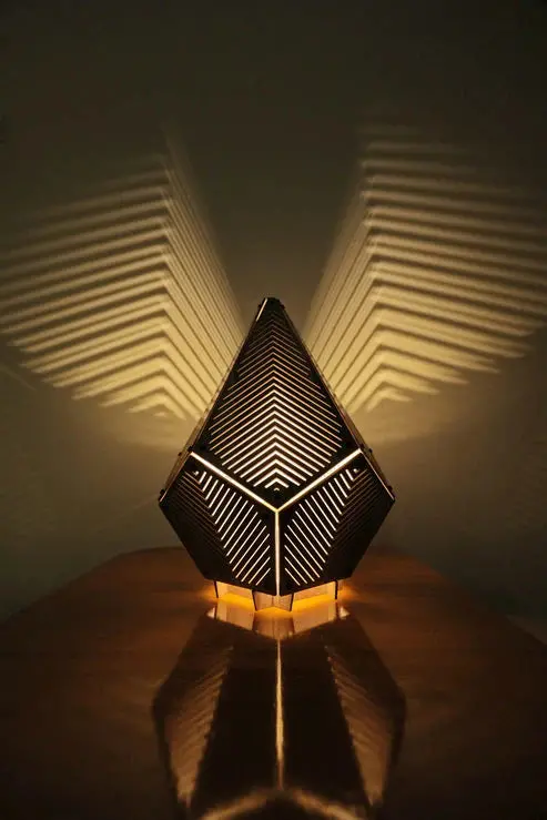 Sinar Linez 3D Papercraft Table Lamp 1