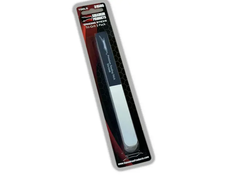 Squadron Tools Sanding Stick Tri-Grit 5Pk - 31505 1