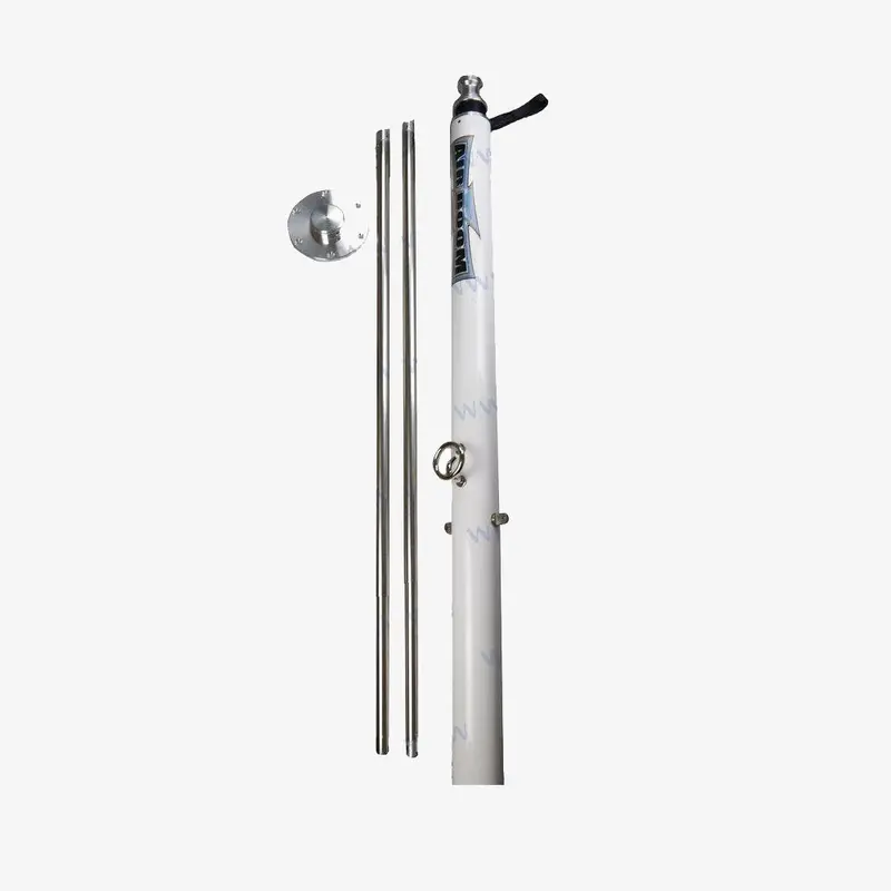 Stainless Steel Wakeboard Boat Pylon - Adjustable High Tow Point For Wakeboarding & Tricks 1