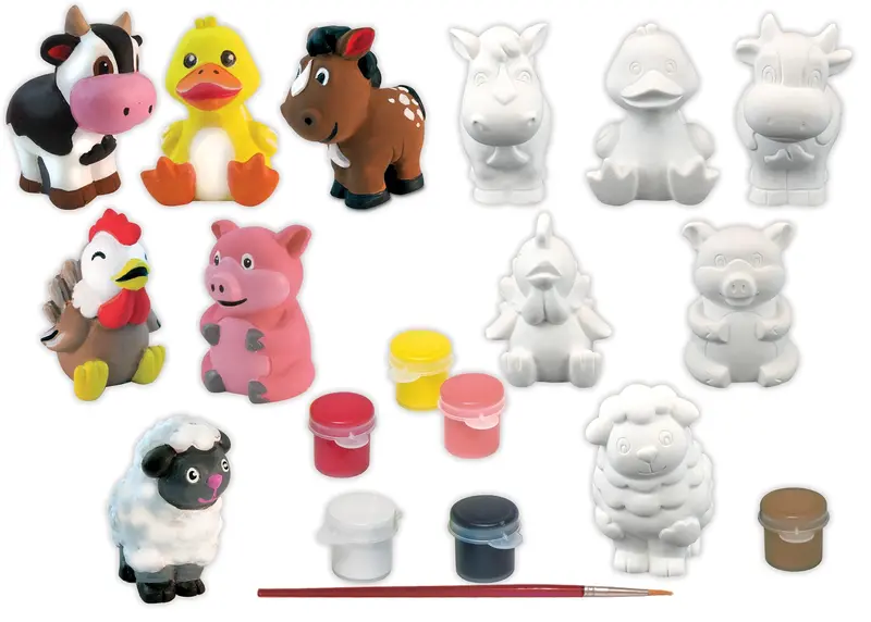 Summer Workshop- Farm Friends Figure Painting (Ages 5 To 9)Advance Registration Required 1
