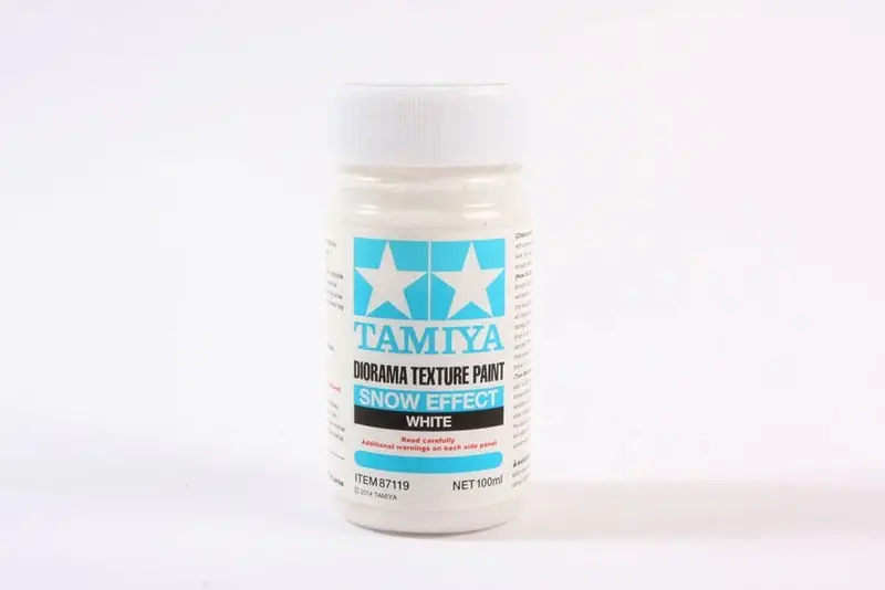 Tamiya Diorama Texture Paint 100Ml - Snow Effect 87119 1
