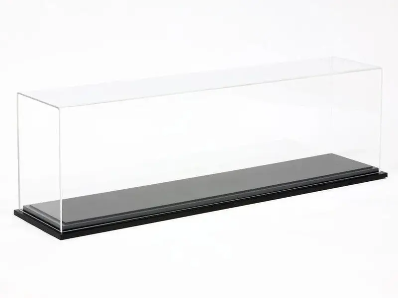 Tamiya Display Case With Wood Base 73019 1