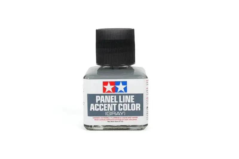 Tamiya Panel Line Accent Color Grey 40Ml - 87133 1