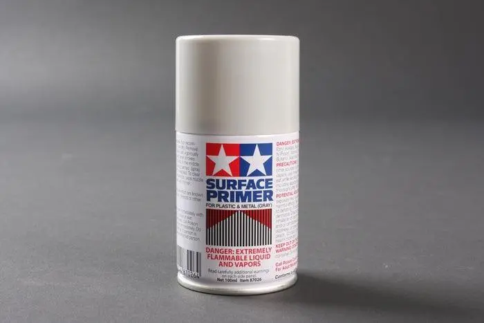 Tamiya Surface Primer Plastic/Metal Gray Small 1