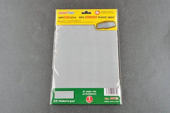 Trumpeter Zimmerit Plastic Sheet - 09972 1