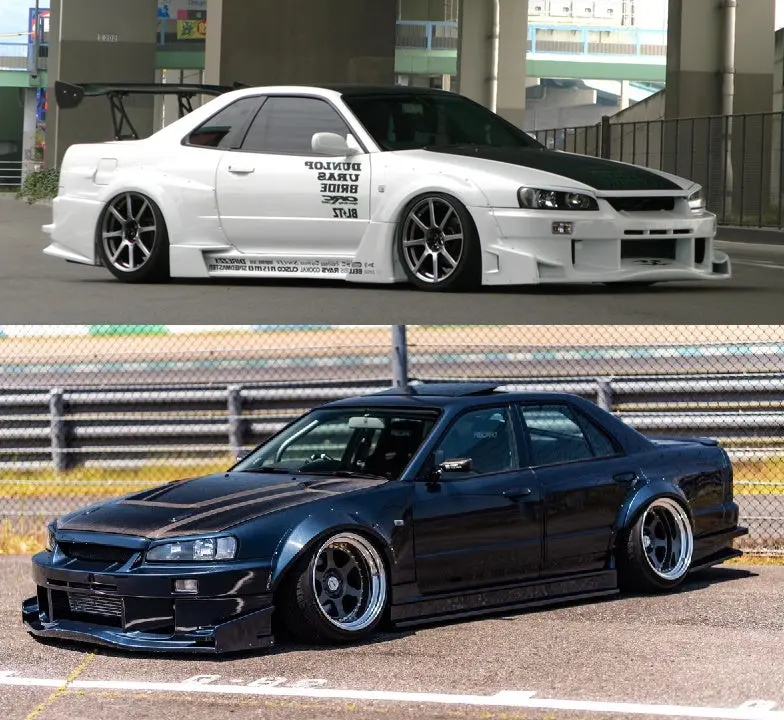 Uras Type-Gt Side Steps - Skyline R34 2Dr ##901101026 1