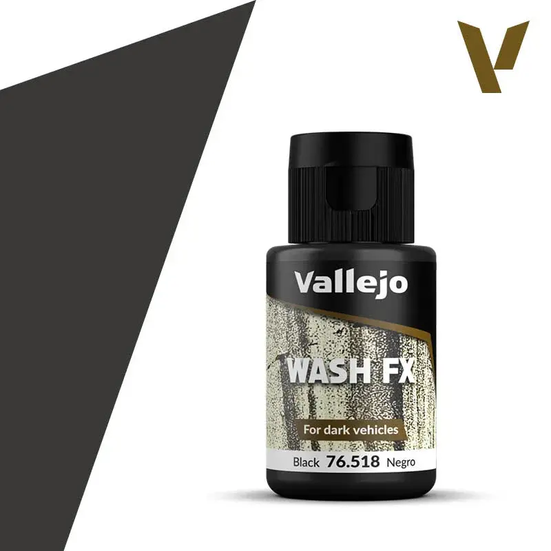 Vallejo 35Ml Black - 76518 1