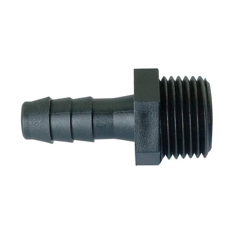 Water Tank Nipple - 3/8" Barb X 1/2" Male Npt 1