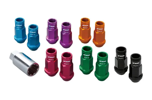 Work Light Weight Racing Lug Nuts Set M12x1.5 1