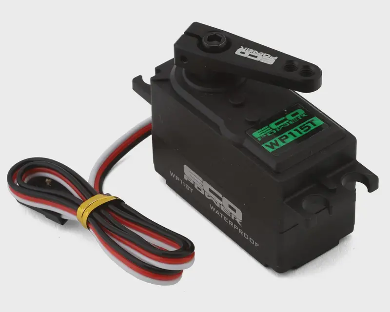 Wp115t Low Profile High Torque Waterproof Metal Gear Servo (High Voltage) 1