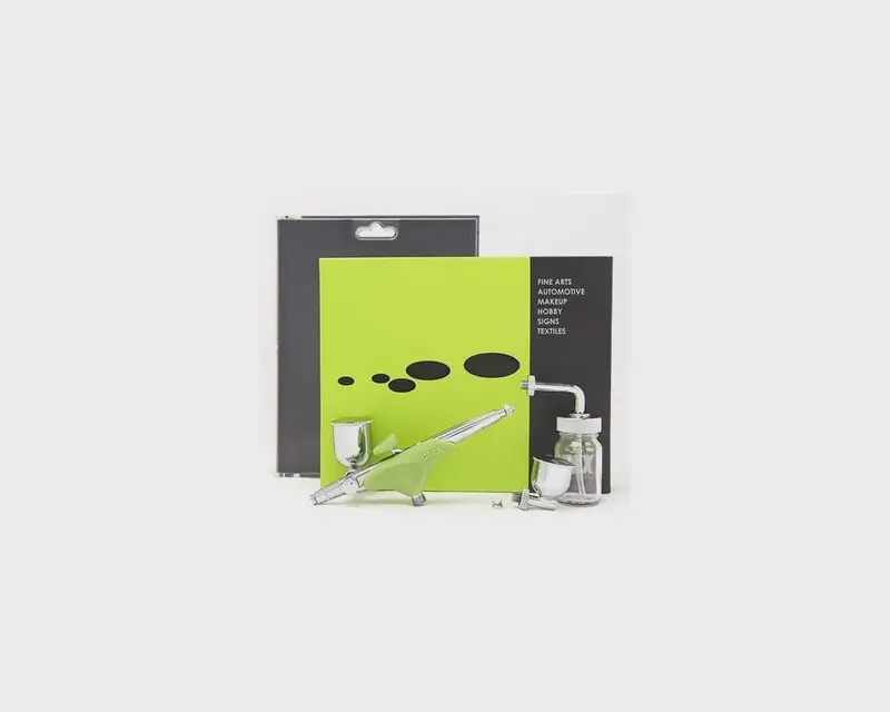 Xsi3.Genesis Ergonomic Dbl Actn Side Gravity Fed Airbrush, 0.3Mm 1