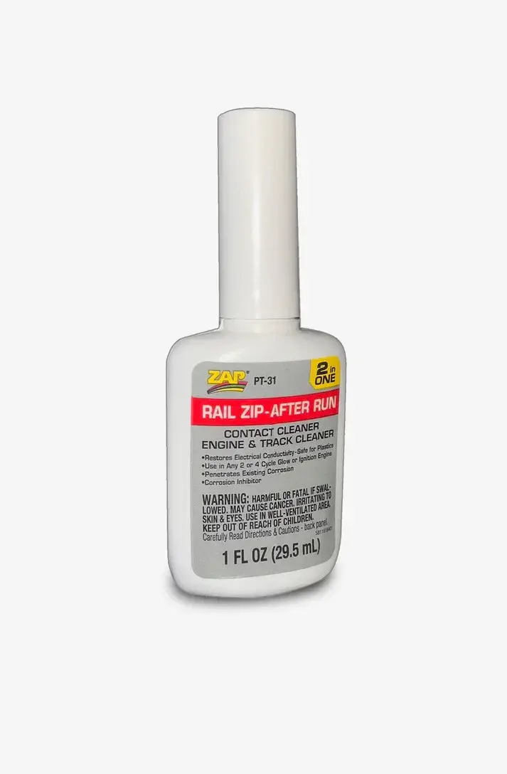 Zap Rail Zip-After Run (Contact Cleaner) 6/Box Pt-31 1