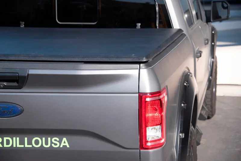 Armordillo Usa 8717820 Tf Series Black Soft Folding Tonneau Cover 1