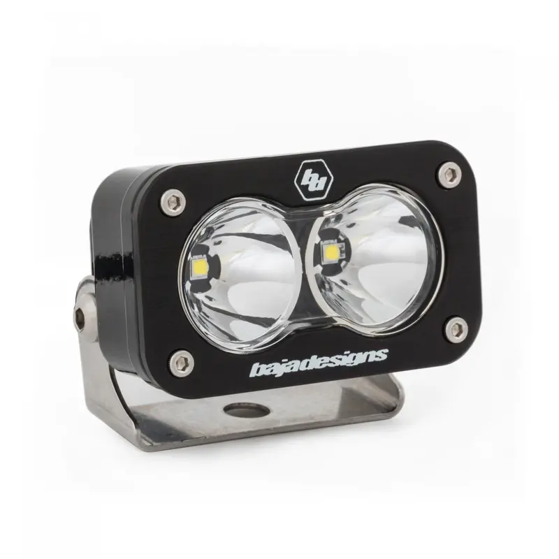 Baja Designs 480001 S2 Pro Led Work Light – Spot Beam Pattern, Clear Lens 1
