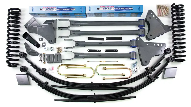 Bds Suspension 4-Link Rear Spring Kit – Designed For 2008–2010 Ford F250/F350 Gas Models 1