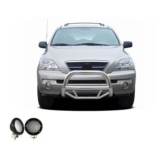 Black Horse Off Road Mbs-Kib1601-Plfb Stainless Steel Skid Plate – No-Drill Installation For Front Bumper 1