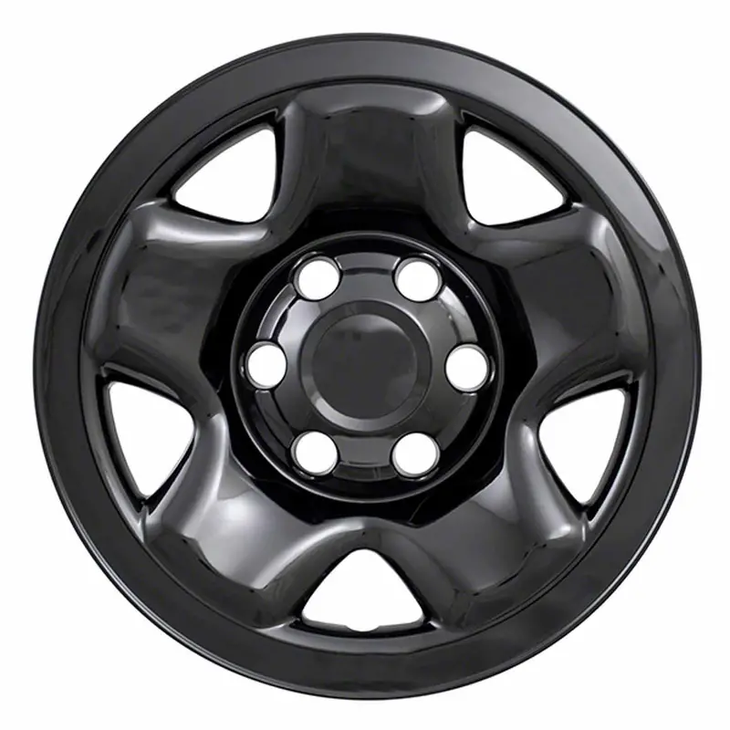 Coast To Coast 16-Inch 5-Spoke Gloss Black Wheel Covers – Set Of 4, Fits Steel Wheels (Iwcimp68Blk) 1