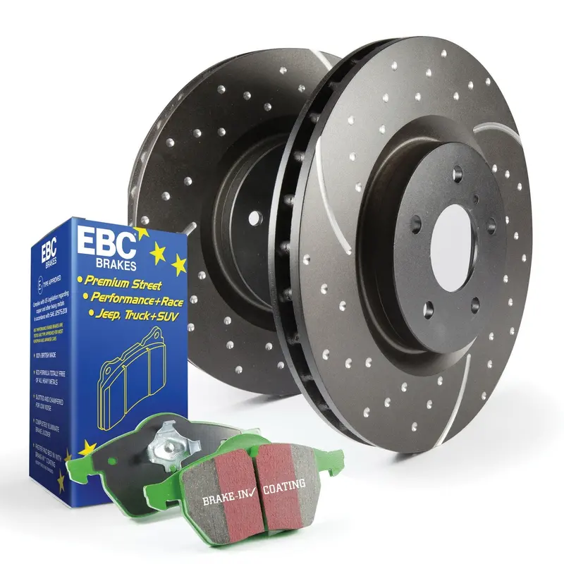 Ebc Brakes S10Kf1252 Greenstuff 2000 Brake Pad & Gd Rotor Kit 1