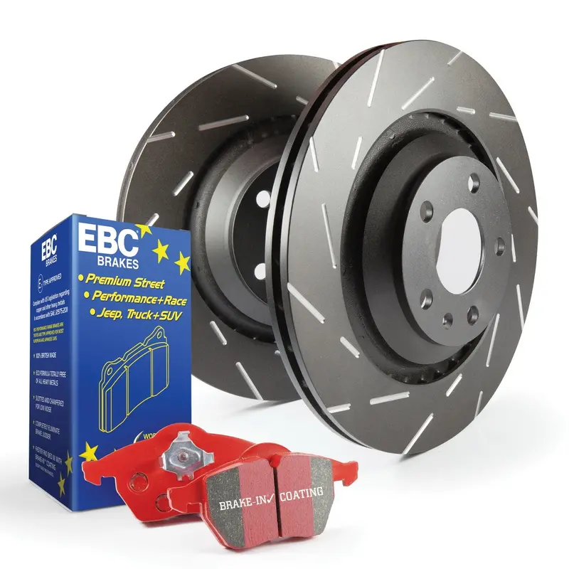 Ebc Brakes S4Kr1270 Redstuff Performance Pad & Usr Slotted Rotor Kit 1