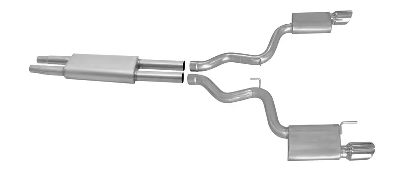 Gibson Performance 619015 Stainless Steel Cat-Back Dual Exhaust System – Full Replacement Kit 1