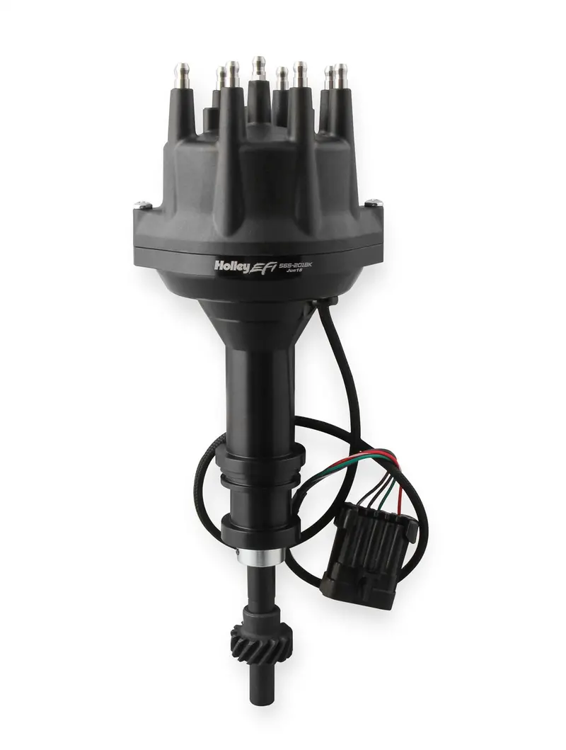 Holley Efi Gen 2 Dual-Sync Distributor – Black Anodized, Plug-And-Play Ignition Timing Control 1