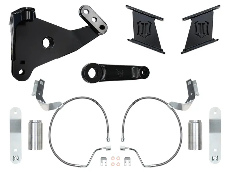 Icon Vehicle Dynamics 7" Front Lift Box Kit – 2017+ Ford Super Duty 1