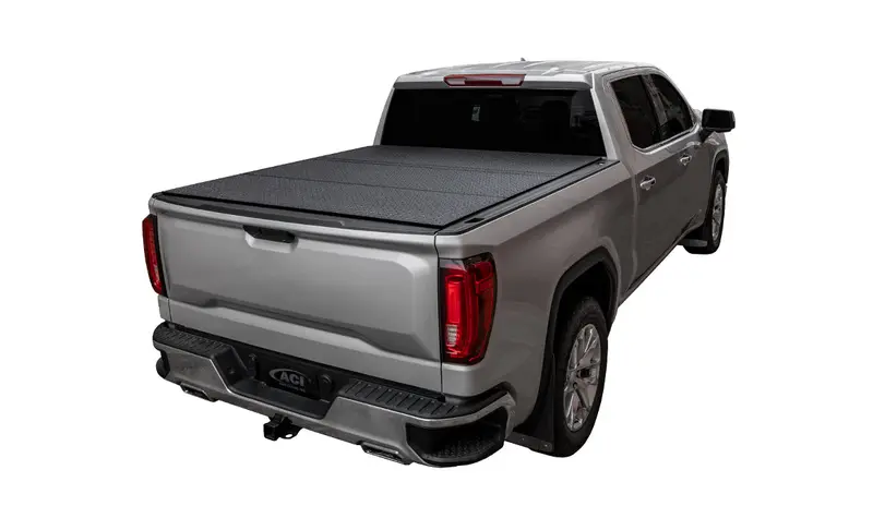 Lomax B4020079 Folding Hard Tonneau Cover – Durable, Low-Profile Truck Bed Accessory 1