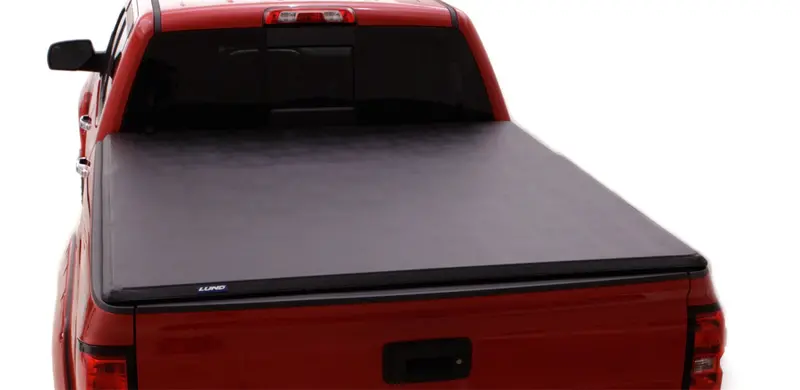 Lund Hard-Folding Tonneau Cover – Black Finish (969550) 1