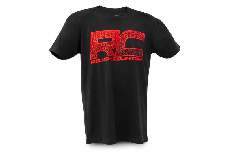 Rough Country 84085Md Men’S Tread Logo T-Shirt – Medium Size, Durable Cotton Blend 1