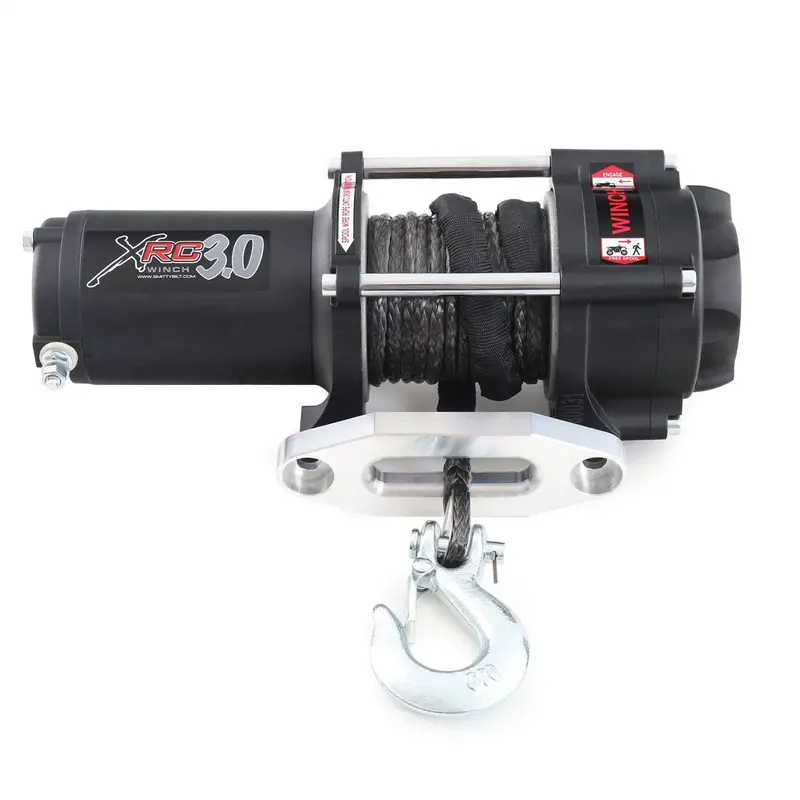 Smittybilt 98203 Xrc3 Compact 3,000-Pound Winch With Synthetic Rope & Aluminum Fairlead 1