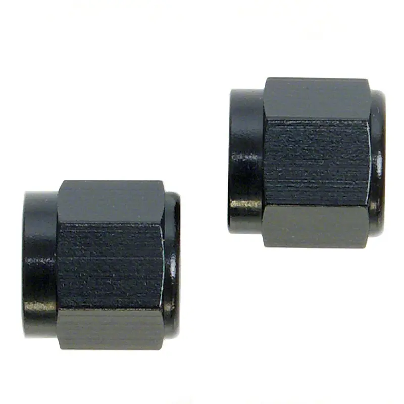 Speedfx 561618Bk -16An Tube Nut Set – Anodized Black Aluminum, Two-Piece Hardware Kit 1