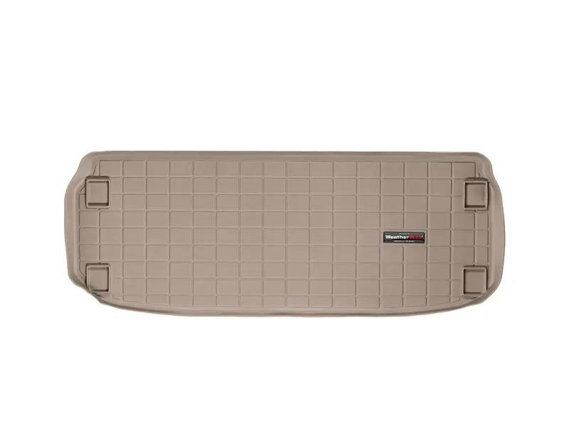 Weathertech Cargo Liner – Tan, Custom-Fit Behind Third-Row Seating 1