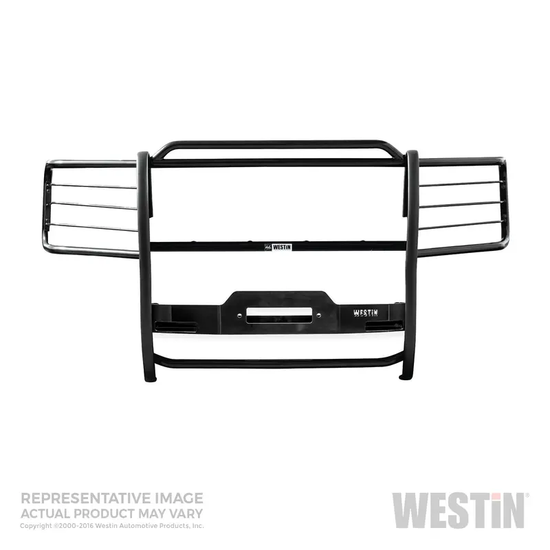 Westin 40-92365 Black Sportsman Winch-Mount Grille Guard 1